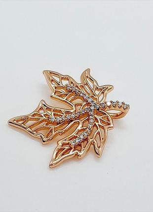 Кулон женский медзолото xuping 18k. 2,6 см.