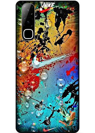 Силіконовий чохол бампер для infinix hot 70 (x6895) з малюнком nike найк