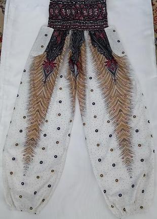 Брюки султанки на резинке