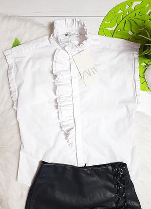 Біла блузка zara
