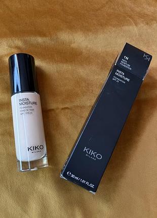 Тональний флюїд kiko milano insta moisture foundation spf 25