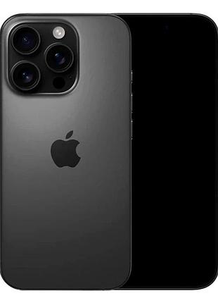 Муляж iphone 15 pro black titanium реалістичний із детальним пропрацюванням і міцним пластиком black titanium
