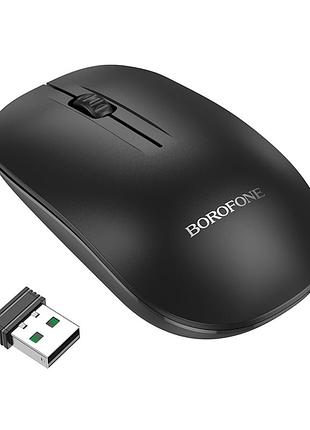 Бездротова миша borofone bg14 planet 2.4g bluetooth ергономічна з точним відстеженням black