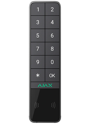 Клавіатура ajax keypad outdoor graphite бездротова