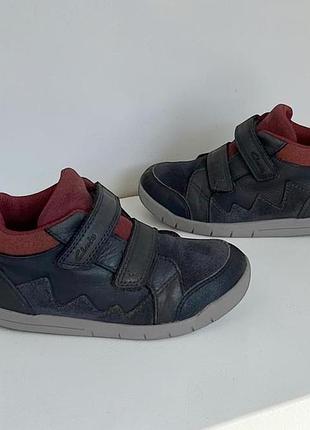 Шкіряні черевики clarks оригінал для хлопчика 27 розмір