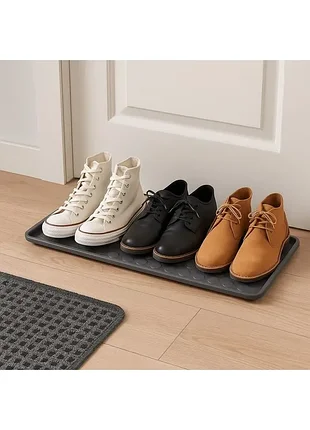 Пластиковый коврик, полка, подставка для обуви, 71×35 | ikea