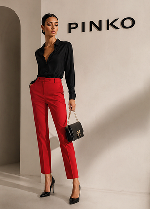 Pinko итальянские эффектные брюки
