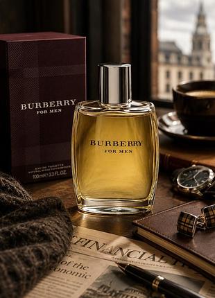 Оригінал ! burberry for men  туалетна вода 100 ml.