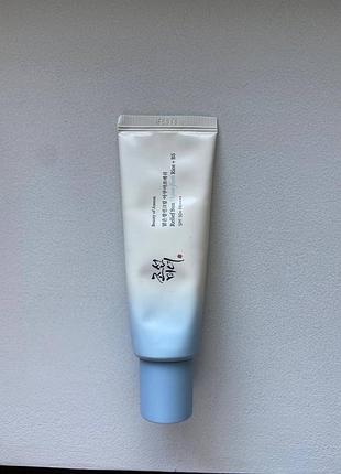 Сонцезахисний крем для обличчя з рисовою водою та пробіотиками beauty of joseon relief sun aqua-fresh: rice + b5 spf50+ pa++++, 50 мл