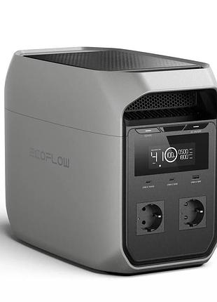 Портативная зарядная станция ecoflow delta 3 classic (1024 вт*ч / 1800 вт / lfp / ups 10мс)