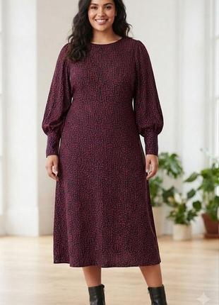 Платье миди от известного британского бренда marks &amp; spencer,р.16