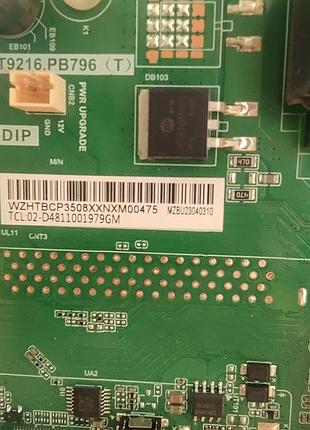 Материнська плата main board 3-в-1 tpd.mt9216.pb796 (t) під відновлення або запчастини