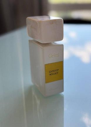 Парфуми gritti gossip night eau de parfum, 100 мл залишок приблизно 50%