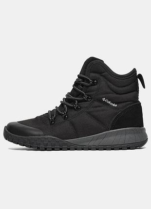 Columbia fairbanks omni-heat boots black