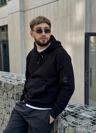 C.p. company hoodie c.p. company black