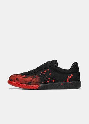 Maison margiela repli black/red paint 18