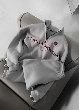 Sane костюм planta morada сірий
