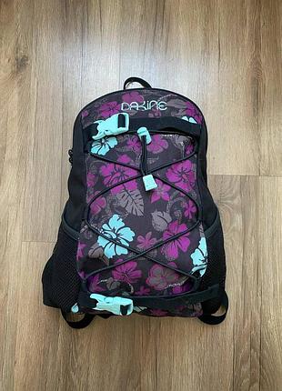 Жіночий рюкзак dakine wonder 15l оригінал | квітковий принт
