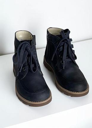 Шкіряні черевики clarks оригінал для хлопчика 29 розмір