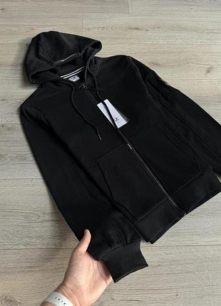 C.p. company zip hoodie c.p. company black