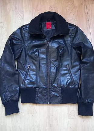 Куртка женская кожаная vero moda vintage