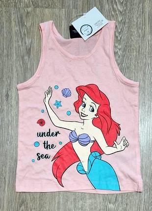 Майка для девочки disney 92,110 рост