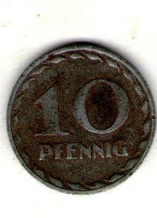 Германия (нотгельд) ø город мангайм 10 пфенигов 1919 год железо, 3.57g, ø 21mm no2317