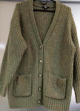 Подовжений кардиган uniqlo