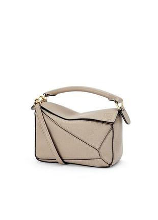 Loewe small puzzle edge bag sand 2