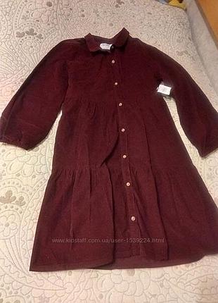 Платье, платье вельвет old navy, детское xxl (на взрослую xs)