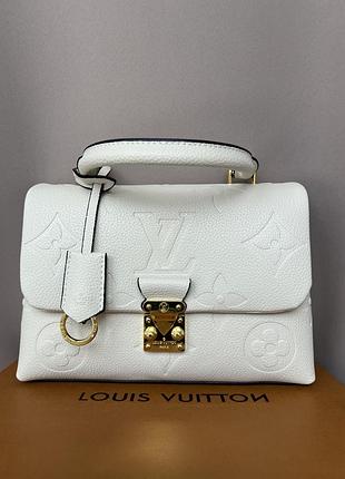 Louis vuitton nano madeleine cream monogram 24 х 16 х 7 см