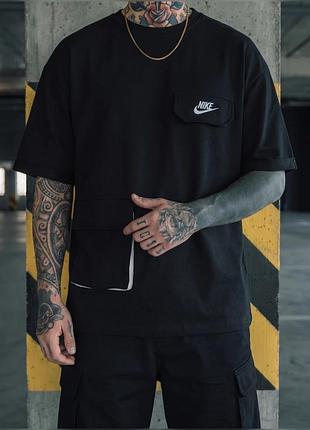 Nike футболка чорна