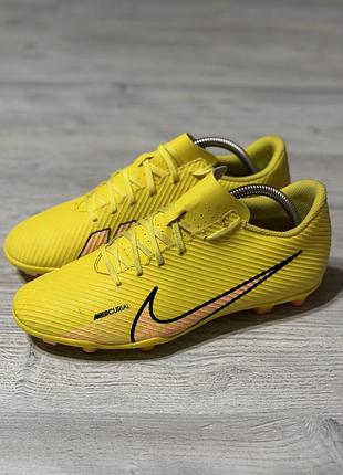 Футбольні бутси копочки nike mercurial vapor 15 club fg/mg оригінал розмір 40