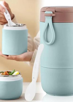 Уценка! термоконтейнер delicious 730 мл из нержавеющей стали с вакуумной изоляцией, герметичная ёмкость