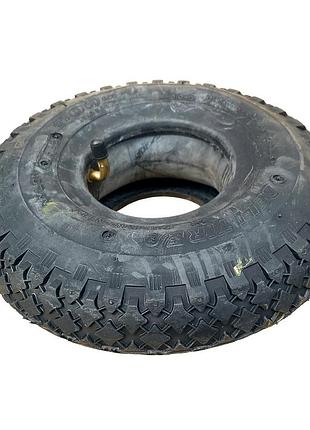 Шина з камерою 3.00-4 (260х85) 2pr deli tire — посилена, для пневматичних коліс візків та тачок