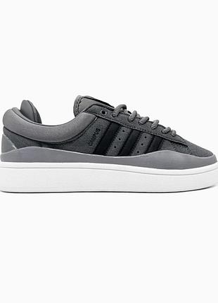 Adidas campus x bad bunny grey