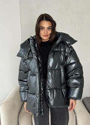 Sane пуховик дут жіночий лак