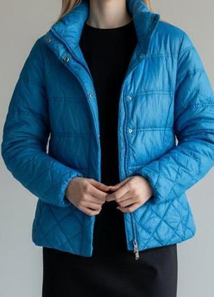 Пуховик жіночий jan paulsen the casual jacket блакитний легкий, розмір 38