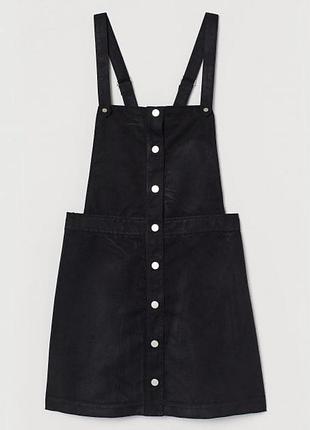 Стильний сарафан-оверрол h&m divided чорний