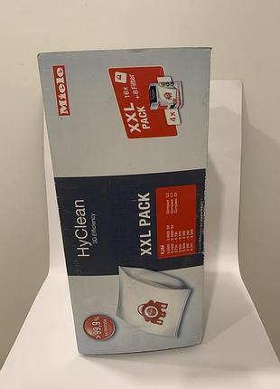 Мішків-пилозбірників miele fjm hyclean 3d efficiency (варіант xxl pack),