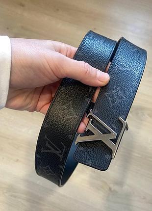 Продам оригінальний кожаний ремінь louis vuitton (луї вітон) чорного кольору