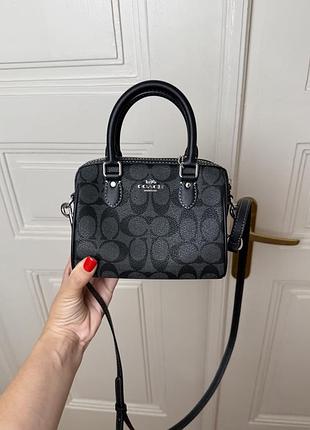 Жіноча сумка coach rowan satchel