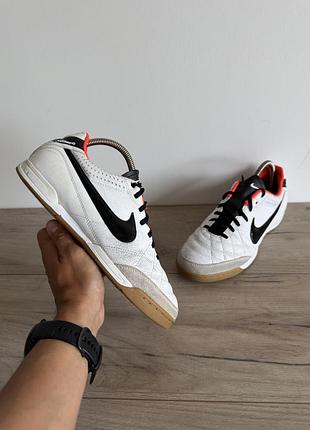 Футзалки шкіряні nike tiempo оригінал