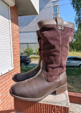 Зимние высокие сапоги ugg australia (натуральная кожа, замша, овчина) — us 11 / eur 42