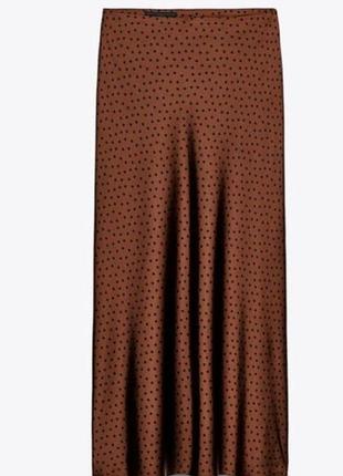 🛍zara
нова атласна спідниця