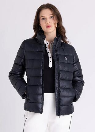 Новая женская куртка - пуховик us polo assn. (channel quilted jacket – lightweight puffer) c америки s