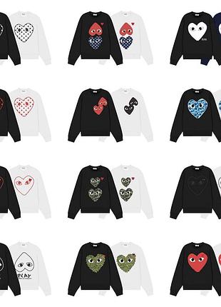 Світшоти comme des garçons play