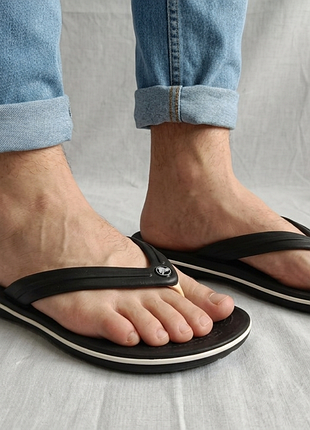 Мужские вьетнамки crocs crocband flip m11 / 45-46