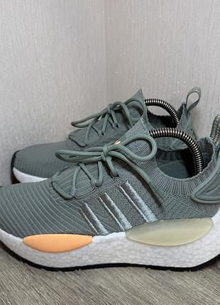 Кросівки adidas nmd_w1 'silver green acid orange'