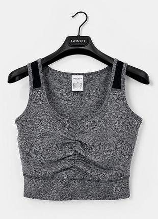 🖤топ спортивний сірий меланж lascana active xs